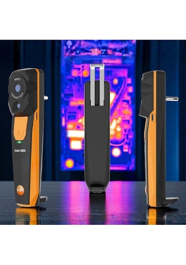 Testo 860i Akıllı Termal Kamera Sıcaklık Ve Su Kaçağı Tespit Cihazı Çantalı Set