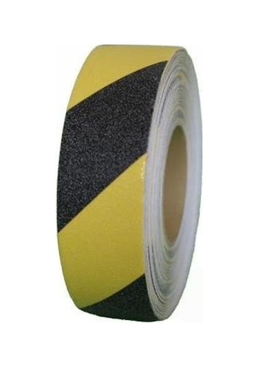 5 Adet Sarı Siyah Merdiven Ve Zemin Kaydırmaz Bant 50Mm X 25Mt (117249711)