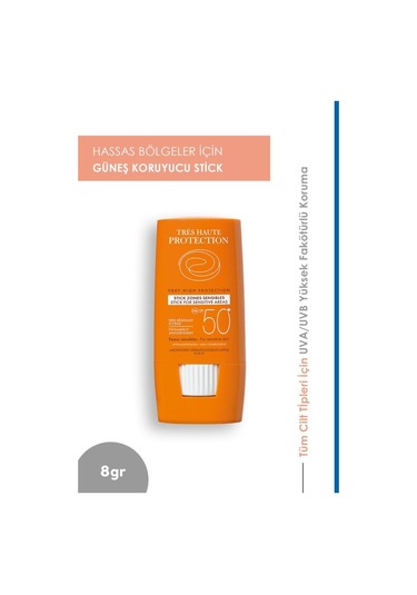 Avene Zones Sensibles SPF 50+ Güneş Koruyucu Stick 8 G