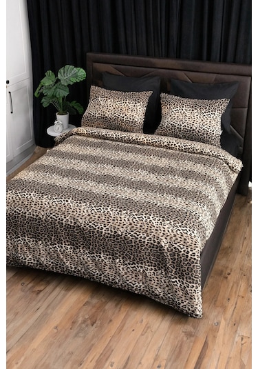 Çift Kişilik Nevresim Takımı Leopar