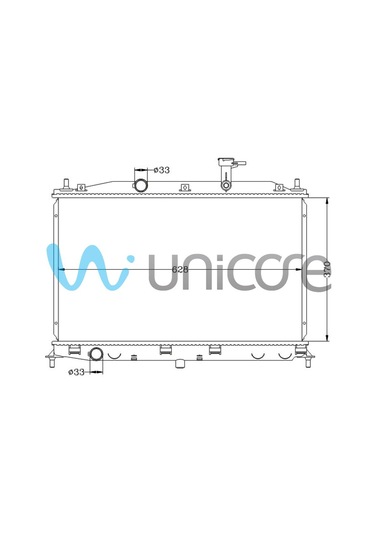 25310-1E000/1E001 Rad Accent Era 1.4. 1.6 Man. 06