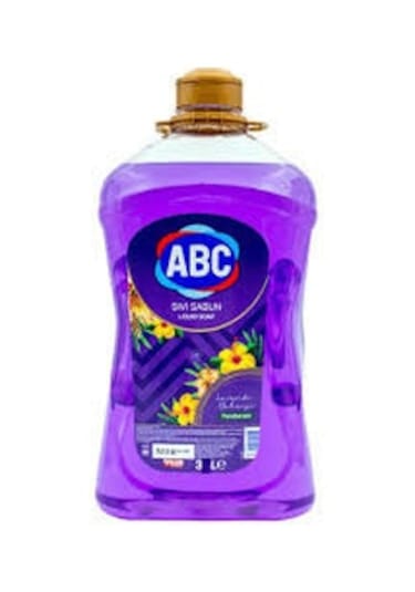 Abc Mor Çiçekler Sıvı Sabun 3 L