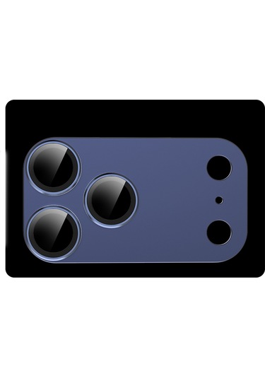 İphone 17 Pro Kamera Lens Koruyucu Cl-20 Lacivert