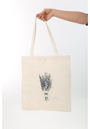 Divinall You Are Enough Baskılı Bez Çanta Çok Renkli