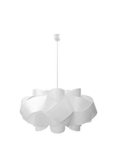 Petal Beyaz Sarkıt Avize Kolay Kurulum Beyaz