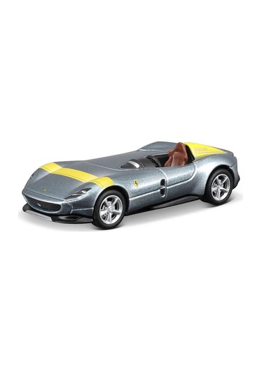 1:64 Speed Icons - Ferrari Monza Sp1 Gümüş Çok Renkli