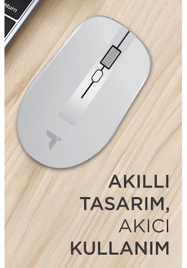 Torima TM-18 Çift Modlu Sessiz Kablosuz Mouse