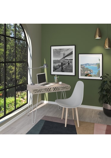 Homedora İlliana Dresuar Sonoma-beyaz Beyaz - Sonoma