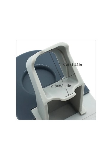 Dashanshop B Yapıştırıcı Tabanca Tutucu Tabanı - Kare Ve Yuvarlak Bağlantılı, Kaymaz Taban, Tüm Tabancalarla Uyumlu