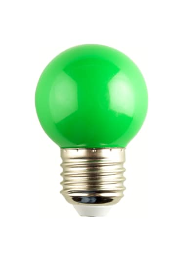 Yeşil Işık Enerji Tasarruflu Renkli Led Gece Lambası Ampulu