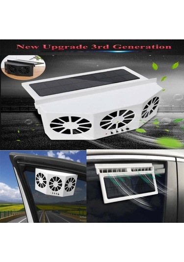 Güneş Araç Radyatör Enerji Tasarrufu Çevre Koruma Detoksifikasyon Deodorizasyon Radyatörü Beyaz