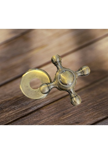 İsaoğlu Yapı Taharet Musluğu Antik Mat Gold Taharat Musluğu Vintage Model Ara Musluk Antik Taharet Gold Altın