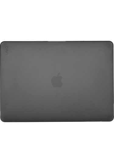 Macbook Pro 13.3 Inç 2338 Uyumlu Kılıf Husk Claro Mat Koruyucu Kapak Smoke