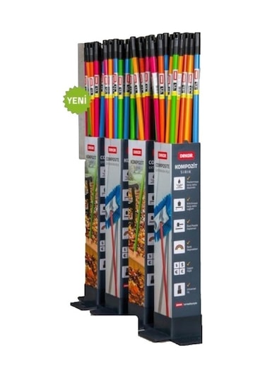 Dekor Kompozit Sırık 1,20 Mt. Çok Renkli