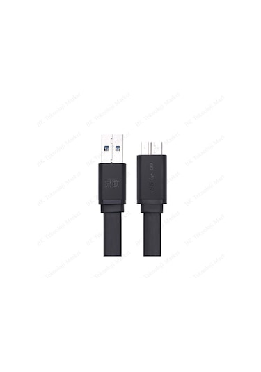 Usb 3.0 Micro-B Flat Data/Şarj Kablosu