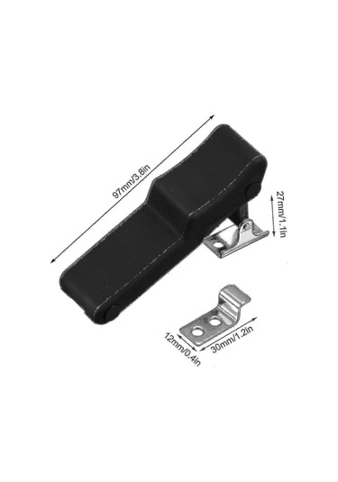Adet Esnek Kauçuk Çekme Mandalı, Ön Depolama Rafı Mandalı Orta Termoplastik Elastomer Tekne Mandalı D O S202412241601 Diğer