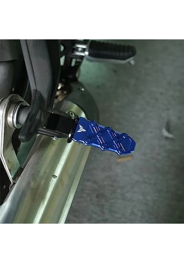 Gateesat Yamaha Mt07 Mt09 Mt10 Mt03 Mt25 Tracer 7 9 Gt Cnc Alüminyum Ayarlanabilir Kırmızı Yolcu Ayaklıkları