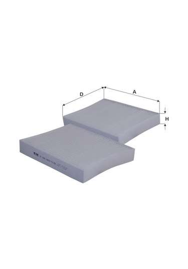 Fil Hc7095 Polen Filtresi Fiesta V Fusion 1.25 1.3 1.4 1.6 2.0