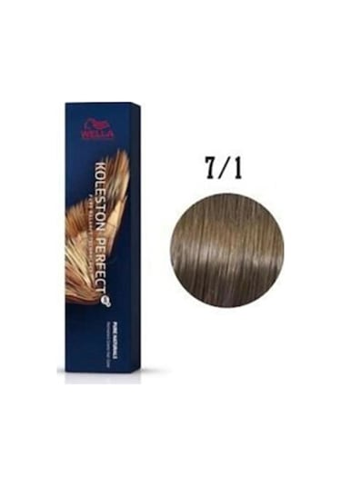 Wella Koleston Perfect Me Saç Boyası 7.1 Açık Küllü Kumral