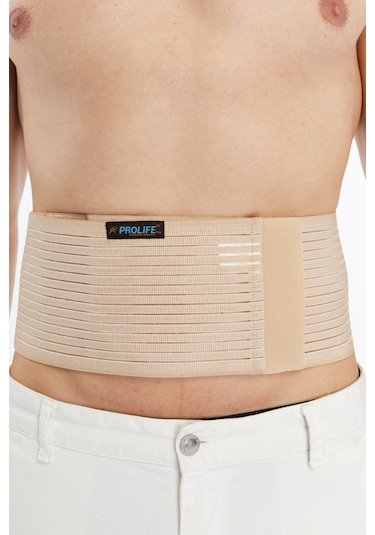Prolife Göbek Fıtık Korsesi 16cm -fıtığı Destekler, Ağrı Rahatlatır,koruma Sağlar, Ortopedik Korse