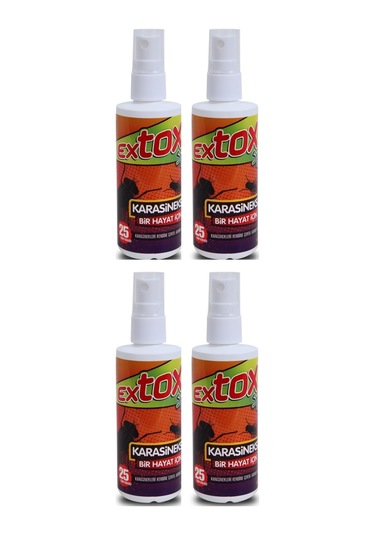 Extox Haşere Öldürücü Sprey 4 x 100 ML
