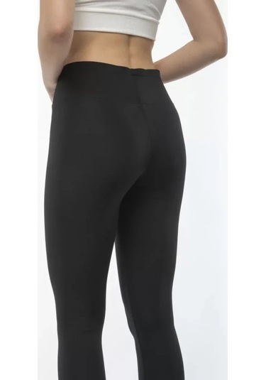 Supplierby Yüksek Bel Geniş Kemer Dalgıç Tayt - Siyah Siyah