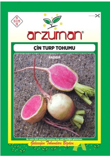 Arzuman Çin Turp Sebze Tohumu