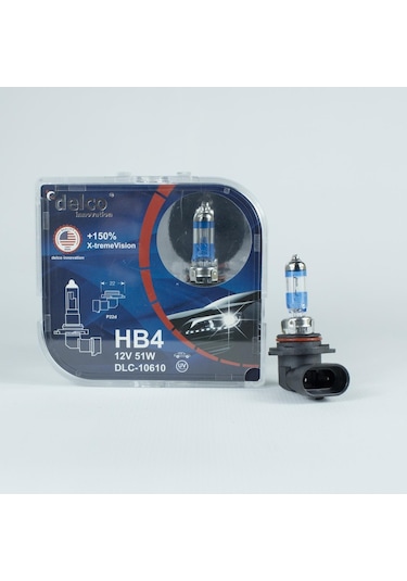 Delco U.s.a Hb4 9006 +%150 X-treme Vision Fazla Işık Ampul