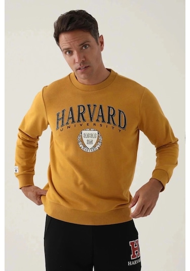 Harvard Erkek Tek Üst - Koyu Hardal Koyu Hardal