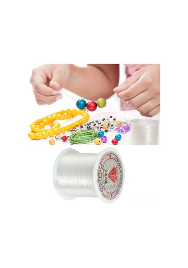 Reedark 0.2mm Şeffaf Nilon Balık İpi - El İşçiliği, Perya Takımı, Dıy Beading İçin Dayanıklı Malzeme