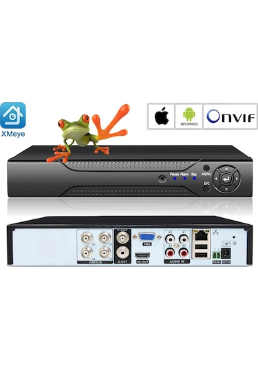 Venas 4 Kanal 5MP h.265+ AHD DVR VN-4004-U AHD
