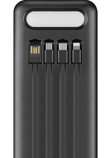 Powerway TX60 Siyah Ekstra Kablolu 60.000 mAh Powerbank