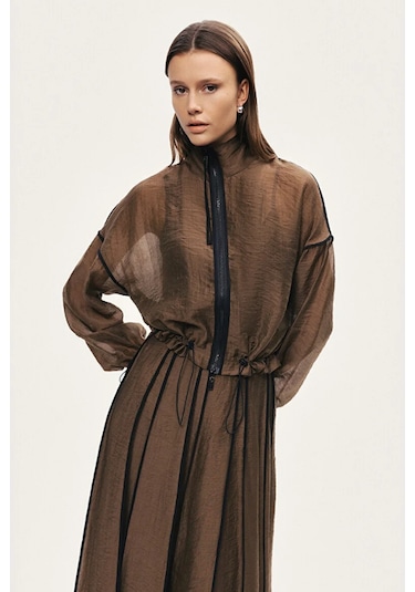 N26yn4258 Nocturne Etek CAMEL