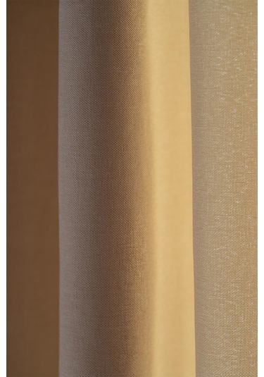 Olea 140x270 Cm 2 Adet Fon Perde Ekru