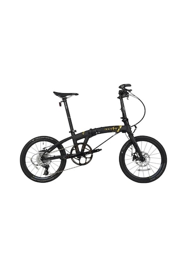 Dahon Mu Pro D11 20 Katlanır Bisiklet Siyah Altın - Siyah