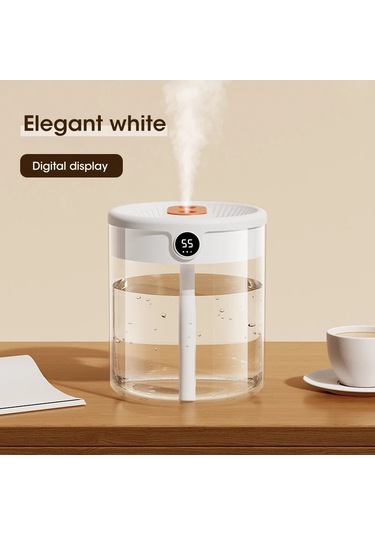 Myinkai Yeni 2l Çift Sprey Nemlendirici Usb Büyük Kapasiteli Ev