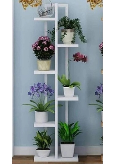 Çiçeklik 6 Bölmeli Sehpa