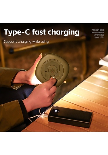 West Bıkıng Yp0701425 Kamp Led Çadır Işık Açık Kamp Alanı Atmosfer Gölgelik Işık - Sıcak Işık