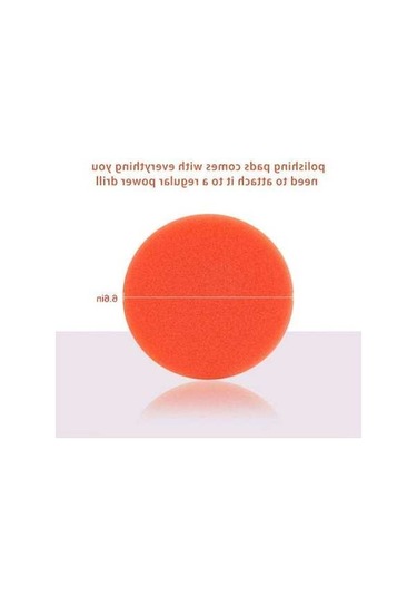 Tongxida 7 Parça Araç Cilalama Seti - 5 Köpük Parlatma Pedleri, M10 Delikli