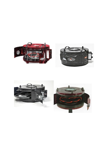 Uğur Döner Tepsili Davul Fırın U005-4 Termostatlı Üsten-Önden Cam