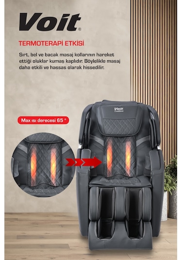 Voit Excellence Masaj Koltuğu / N - Siyah
