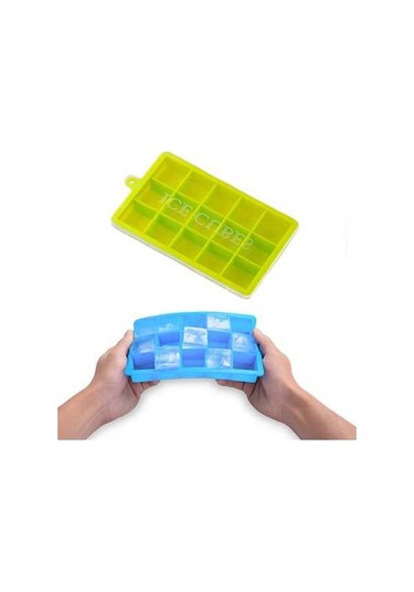 Pazly 15'lik Kare Buz Kalıbı - Kolay Çıkışlı, Kapaklı Silikon Buz Küpleri Makinesi Diğer