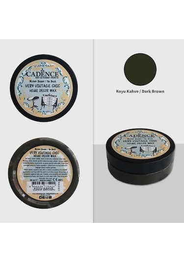 Cadence Home Decor Wax - Koyu Kahve
