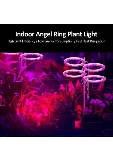 Ebitda Usb Led Bitki Büyütme Lambası - Kırmızı Ve Mavi Işık, 5v, 30.000 Saat Ömür, 20 Led