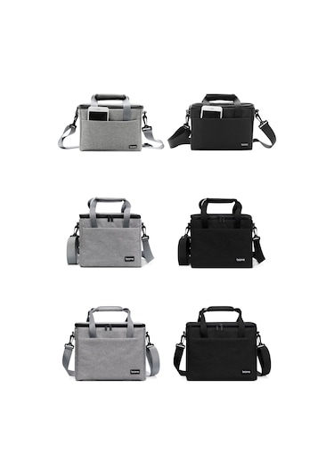 Baona Bn-h001 Dijital Kamera Çantası Casual Taşınabilir Kamera Su Geçirmez Çanta, Boyut: Orta Siyah Diğer