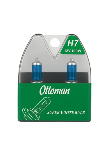 Frt Ottoman H7 12v Süper Beyaz Far Ampulü- Ultra Görüş Gücü