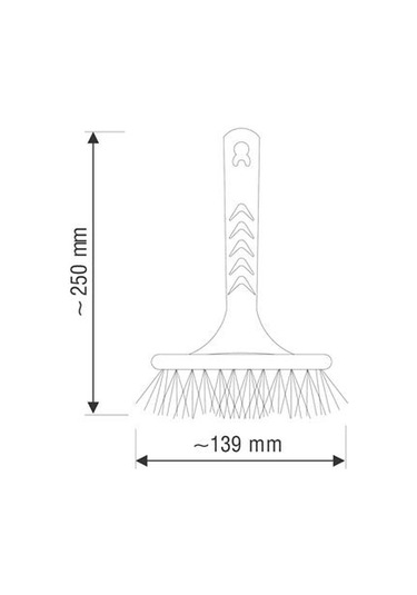 Anka Ergonomik Tasarım Saplı Küvet ve Lavabo Fırçası