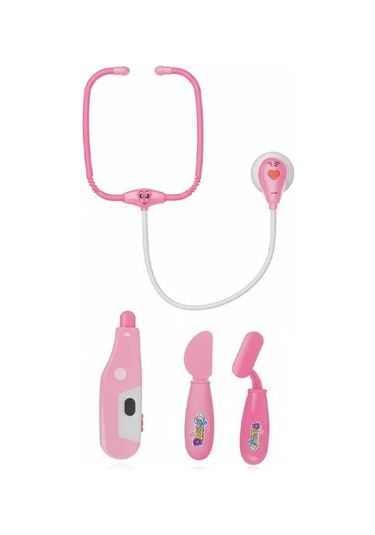 Pasifik Oyuncak Işıklı Doktor Seti Pembe Bs8602b