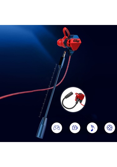 Reedark "g10-a Oyun Kulaklığı - Mikrofonlu, Gürültü Önleyici, 3.5mm Jack, Ps4/xbox/pc Uyumlu"