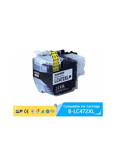 Brother Mfc-j2340dw Lc472xl Bk Siyah Uyumlu Kartuş 3000 Sayfa